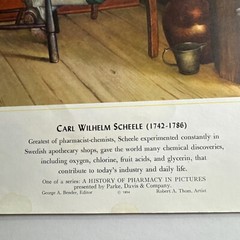 A HISTORY OF PHARMACY IN PICTURES 1954 PRINT# 21 Great Gift For Doctor 22″×18″