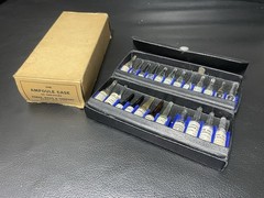 Antique Pocket Ampules Medical Kit Rare Pharmacy Homeopathic Park Davis Detroit