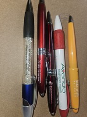 Pharmaceutical Drug Rep Collectible Promo Pens Assorted Lot of 5
