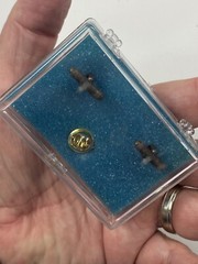 New Vintage Schering Laboratories Pharmacy Cuff Links „Most Trusted Profession“