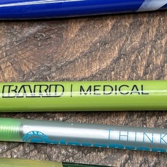 Lot 6 Pharmaceutical Drug Rep Pens Medical, Collectibles, Heavy Metal, Plastic