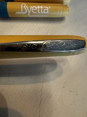 Drug Rep Pens 4 ( Byetta ) with Felt Tip Black Bic Smooth