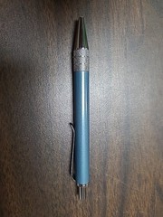 VIAGRA DRUG REP PEN BLUE HEAVY METAL RETRACTABLE REFILLABLE