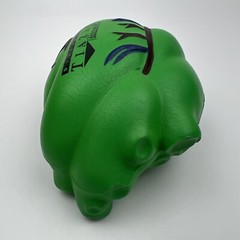 Tiazac Pharmaceutical Advertising Stress Ball Heart Green 1995 Vintage RARE