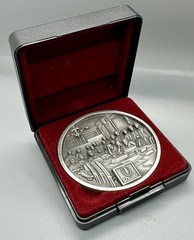 Solvay Pharmaceuticals Commemorative Medallion Coin Pewter 1991 Limited Edition