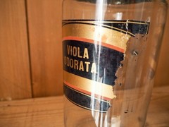 Pair of Vintage / Antique Large Apothecary Chemist Bottles