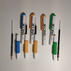 Simcor Drug Rep Pens 4pk Pharmaceutical Bic Pens Black Ink All Work
