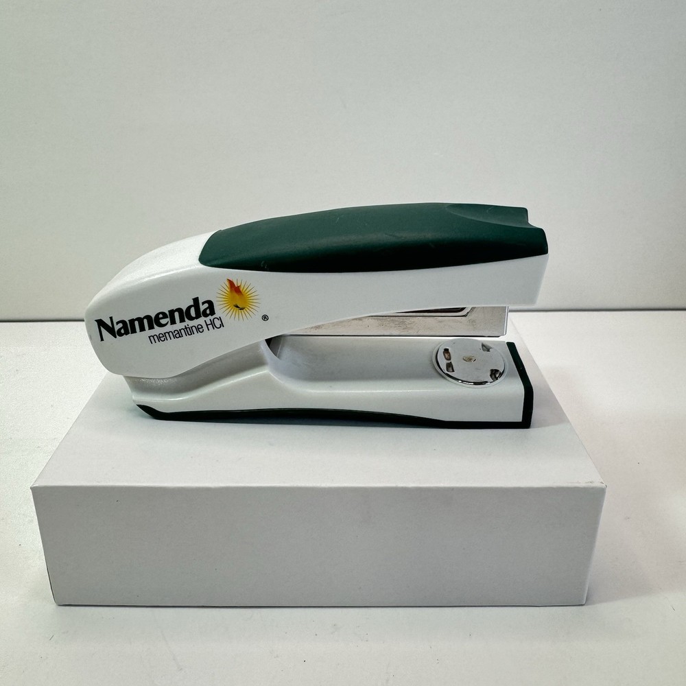 NAMENDA Memantine HCI Pharmaceutical Drug Representative Promo Stapler EUC