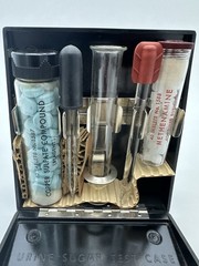 Eli Lilly Urine Sugar Test case Vtg Medical Equipment USA