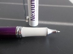 Nexium Pharmaceutical Promo Pen w/ Cap – Drug Rep Advertising Esomeprazole