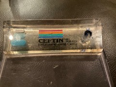 RARE GLAXOSMITHKLINE GSK GLAXO DRUG REP CEFTIN INK WELL PHARMA REP GIVEAWAY
