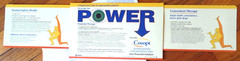 2000 PULL OUT THE POWER Prescribe COSOPT MERCK Pharmaceutical Mail Piece