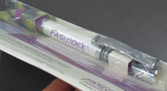 Exquisite Faslodex Heavy Metal PEN Drug Rep Pharmaceutical Promo SEALED on Card