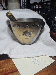 vintage schering RX mortar & Pestal 1967