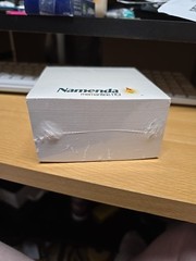 NAMENDA (4″ X 4″ X 2.25″ ) Pharmaceutical DRUG REP POST-IT NOTE PAD CUBE Sealed