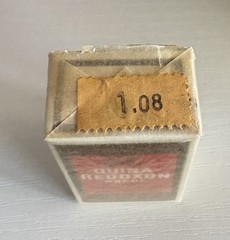 Vintage NOS Quina-Redoxon Medicine Apothecary By “ROCHE” w/ Original Onion Skin