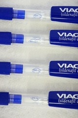 4 Pharmaceutical Viagra Pens Plastic Wide Clips and Rotating Barrel 25, 50, 100