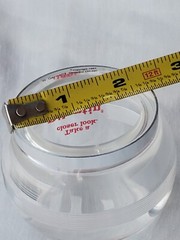 Vtg 1983 Dilantin Phenytoin 3″ Magnifying Glass Drug Store Medicine W. Germany
