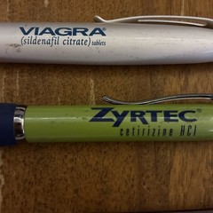 Lot Of Medical Promo Pens **RARE** Viagra, Zyrtec, Lexapro, Lotensin