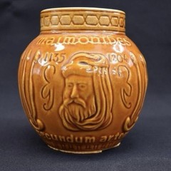 Vtg Ceramic Mortar Jar And pestal McCoy Schering An 1960’s Maimonides