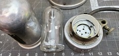 VINTAGE SODIUM LAB ARC Polariscope Light Source General Electric Vapor Lamp Comp