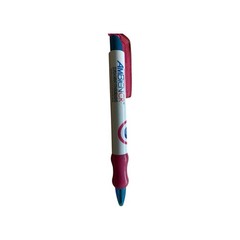Ambien CR Pen Pink & Blue Drug Rep Pharmaceutical Promo Advertising Black Ink