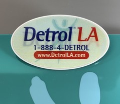 Pfizer VIAGRA/Detrol LA Pharmaceutical Drug Rep Advertising 2-Sided Clipboard