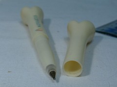 Vtg SANDOZ (novartis) BONE PENCIL, LSD pharmacy Swiss