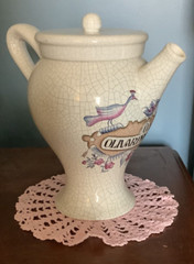 Vtg Rare Anton Heinrich Apothecary Ceramic Jar Western Germany O.Olivar.Provenc.