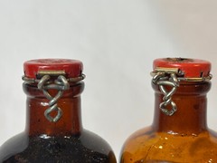 Vtg Neobovinine 20 Liver Concentrate Preparation Bottles With a Box