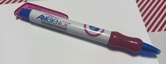Ambien CR drug rep pharma promo pen low ink