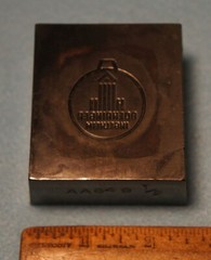1980 BOEHRINGER INGELHEIM Logo Fob Medal STEEL STAMPING DIE Robbins RBX506