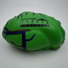 Tiazac Pharmaceutical Advertising Stress Ball Heart Green 1995 Vintage RARE