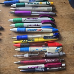 Massive Vintage Pharmaceutical Drug Rep Advertising Pen Lot Of 93