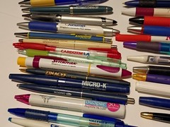 Pharmaceutical Pens Drug Rep Lot of 36 Symbyax, Lodine, Centrax, Claritin & More