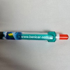 Benicar Pen, Medical Pharmaceutical Drug Rep Promo, Black Ink, Plastic, Working