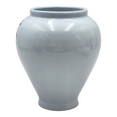 Vintage Italy Italian Apothecary Drug Tobacco Jar Vase Blue White Bals Loca