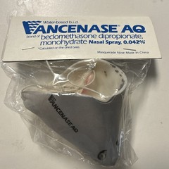 Vintage Vancenase Shark Nose Clip-On Promo Medical Advertising Mascot 90s