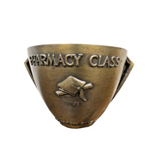 Vintage Mortar Pharmacy Class 1971 Rx Secundum Artem Schering