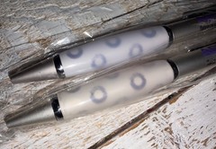 Vintage Advair Diskus Pen Promotional Pharmaceutical Drug Rep LOT of Two