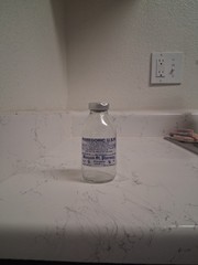 Vintage Empty Paregoric Morphine Vial