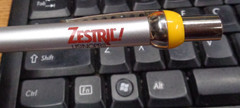 Lot/2 Pharmaceutical Drug Rep Ink Pens ZESTRIL Lisinopril ~ TESTED / WORKS!