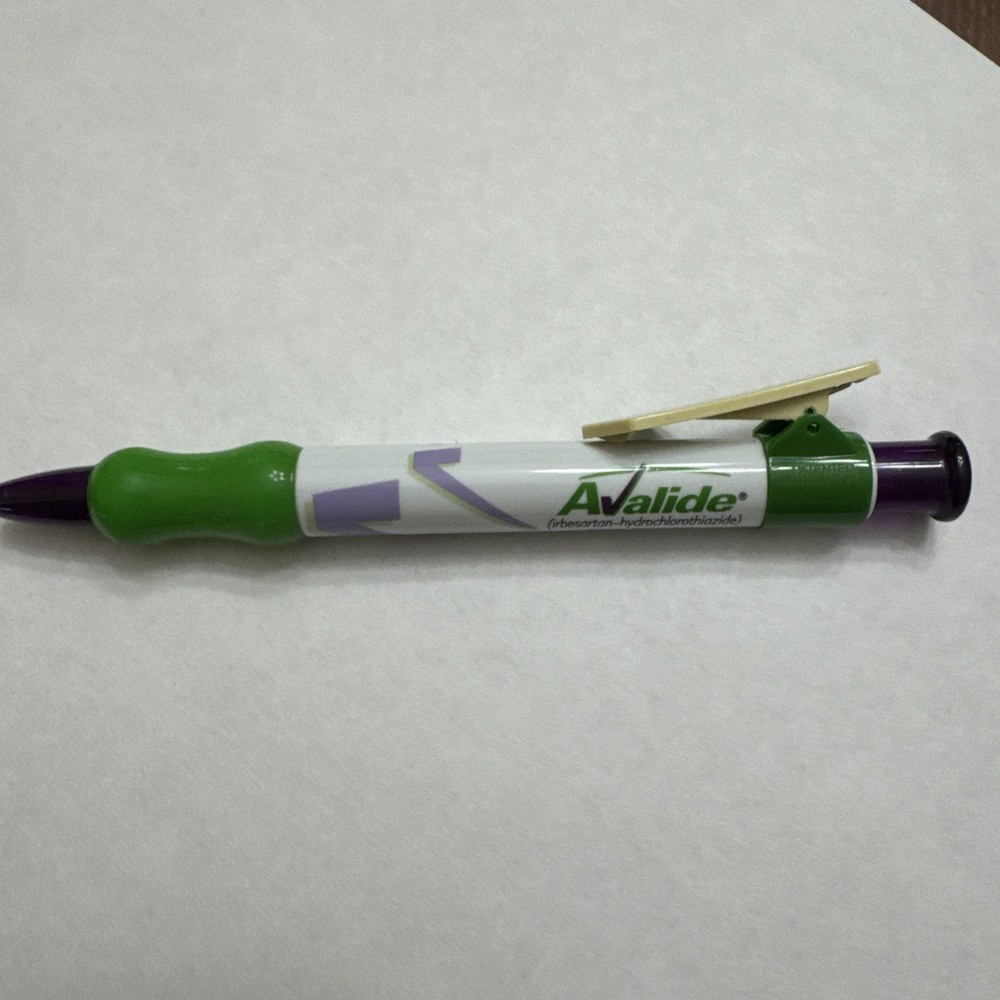 Rare Avalide Pharmaceutical Drug Rep Pen, Medical, Beautiful Pen!