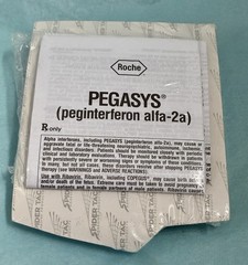 Pegasys Copegus Pharmaceutical Drug Rep Notepad Sticky Notes SEALED Roche