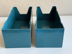 Lot 2! Plavix Pharmaceutical Drug Rep Pen Holder Bin Display Storage Container