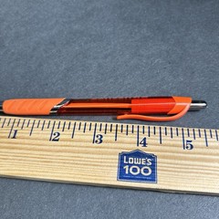 Concerta Ball Point Pen Orange Pen With Black Ink Pharmaceutical Collectibles