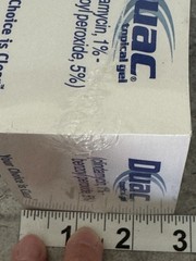 DUAC Topical Gel Post-It Note Pad Drug Rep Pharmaceutical Promo NEW/SEALED