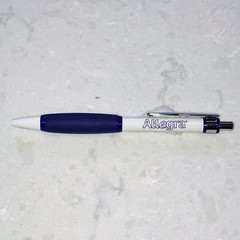 Pharmaceutical Advertising ALLEGRA Drug Rep Paper Mate Click Pen w/ Grip Writes