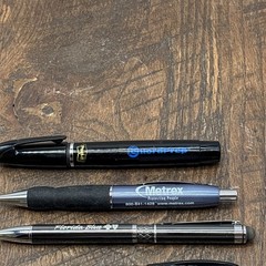 Lot 6 Pharmaceutical Drug Rep Pens Medical, Collectibles, Heavy Metal, Plastic