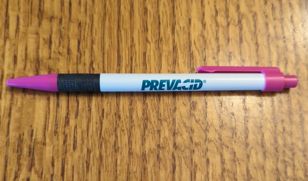 Prevacid PEN Drug Rep Pharmaceutical Promo Medical Advertising Vintage- One Pen